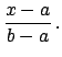 $\displaystyle F(x\,\vert\,{\cal K}(a,b))$