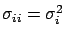 $ (X_i,X_j) = \rho_{ij}\,\sigma_i\,\sigma_j$