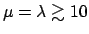 \fbox{${\cal P}_{\lambda} \rightarrow
{\cal N}\left(\lambda, \sqrt{\lambda}\,\right)$}