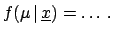 $\displaystyle \rho_{ij}\equiv\rho(\mu_i,\mu_j) = \frac{\mbox{Cov}(\mu_i,\mu_j)} {\sigma_{\mu_i}\,\sigma_{\mu_j}}\,.$