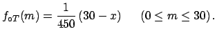 $\displaystyle f_{\circ N}(m) =\frac{2}{\sqrt{2\,\pi}\,\sigma_\circ} \,\exp{\left[-\frac{m^2}{2\,\sigma_\circ^2}\right]} \hspace{1.0cm} (m \ge 0)\,,$