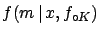 $\displaystyle f_{\circ T}(m) = \frac{1}{450}\,(30-x) \hspace{.6cm} (0\le m \le 30)\,.$