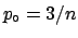 $\displaystyle 1 - \sqrt[n+1]{0.05}\, .$