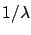 $ f_\circ(\lambda)\propto1/\lambda$