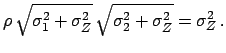 $\displaystyle \rho\,\sigma_{\mu_1}\sigma_{\mu_2}$