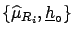 $\displaystyle \boxed{ \mu_i= \mu_{R_i} + \sum_l \frac{\partial g_i}{\partial h_l} \,(h_l-h_{\circ_l}) + \ldots\, }$