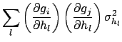 $\displaystyle \left[\,(\mu_i-\mbox{E}[\mu_i])(\mu_j-
\mbox{E}[\mu_j])\,\right]$