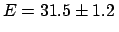 $ u=31.5\times 0.05 /\sqrt{6} = 0.6\,$