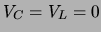 $ V_C=V_L=0$