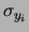 $ \sigma_{y_i}$