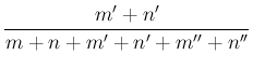 $\displaystyle P(H')$