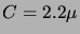 $C=2.2\mu$