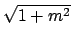 $\sqrt{1+m^2}$