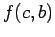 $f(c,b)$