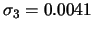 $ \sigma_3=0.0041$