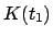 $\displaystyle K(t_1)$